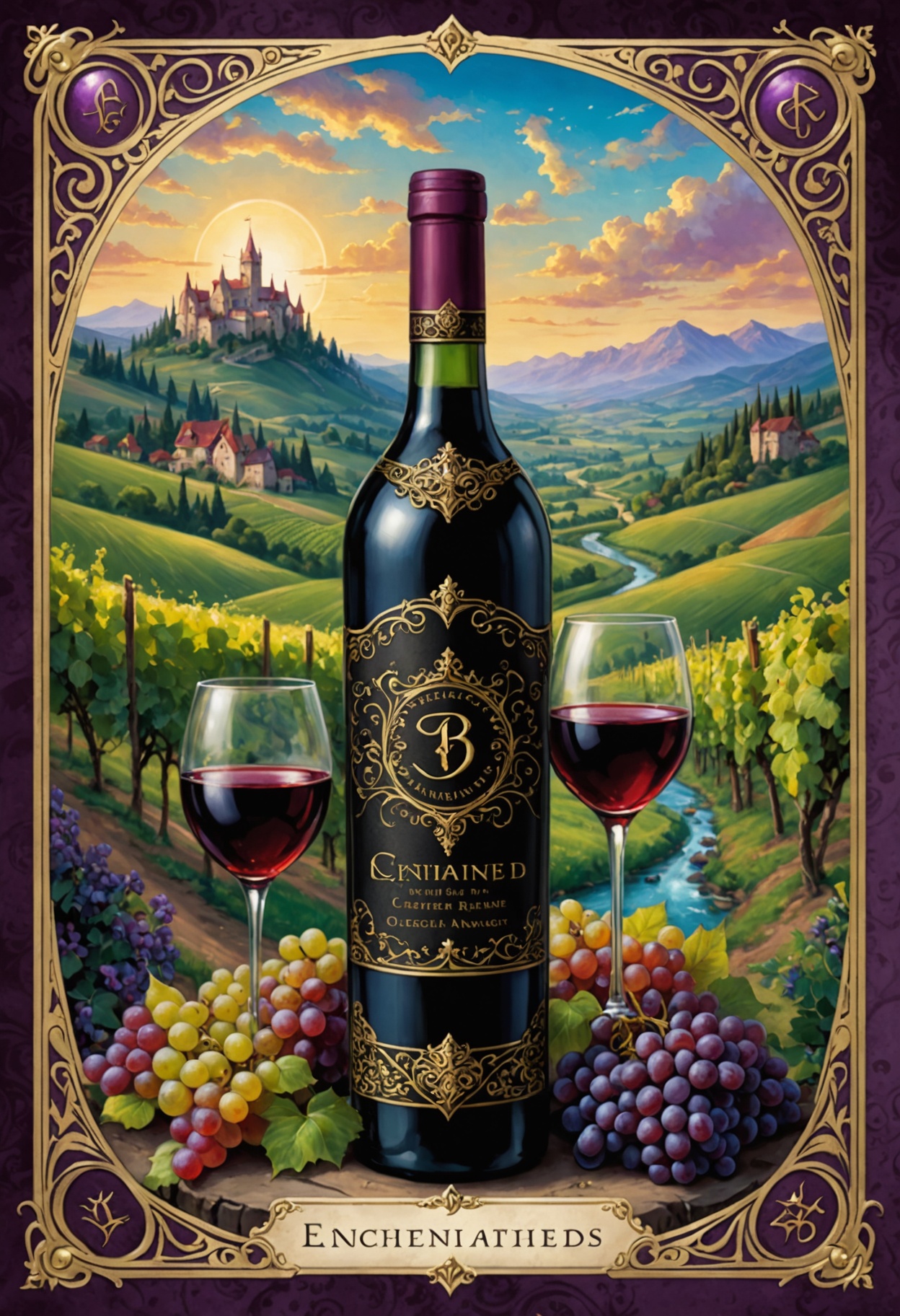 Overcomer Wine Label