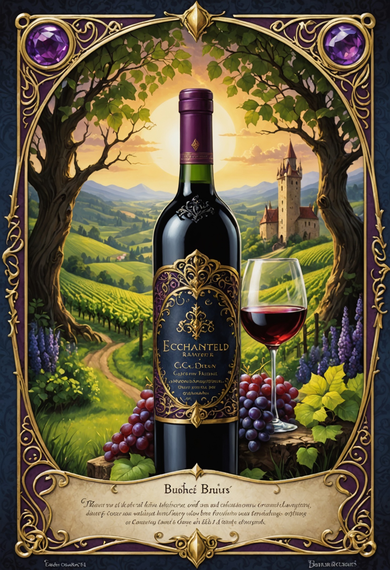 Rudderless Wine Label